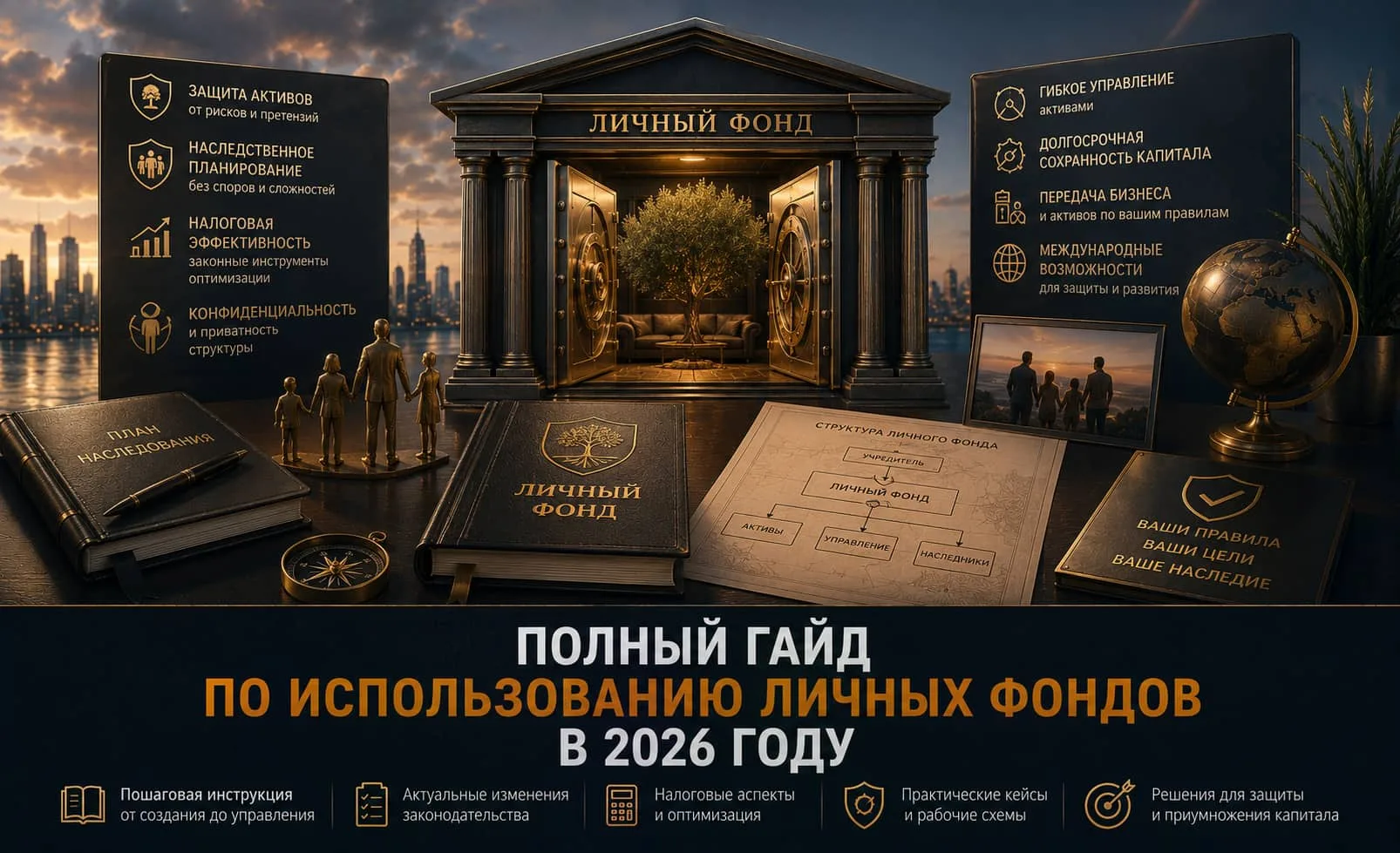 Личный фонд: полный гайд для собственника бизнеса